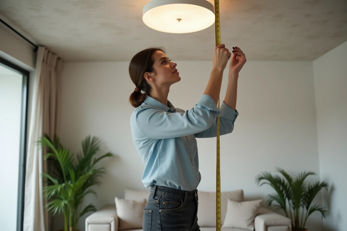 Choix de la taille du plafonnier : conseils et astuces