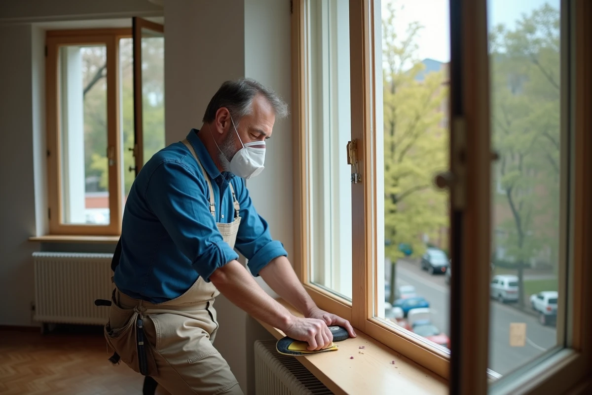 Ouverture des fenêtres pendant le ponçage : est-ce nécessaire ?